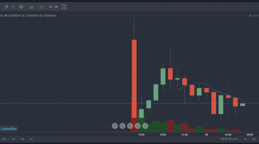 Key Selfkey セルフキー 仮想通貨値動き アルトコイン 草コイン チャート速報 仮想通貨速報 忍