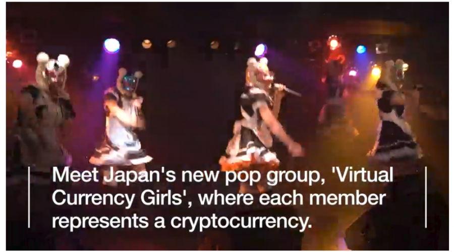 仮想通貨少女がBBC記事で紹介。「A J-pop band for the crypto craze」仮想通貨アイドル最新ニュース速報